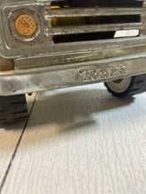 Load image into Gallery viewer, Vintage Chevron Tonka Metal Pickup Truck 1950-1960 White