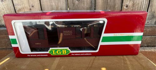 LGB 38815 Santa Fe Baggage Coach G Scale