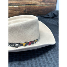 Load image into Gallery viewer, Roy Rogers Beige Childs Cowboy Hat Original 1950