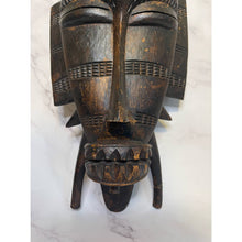 Load image into Gallery viewer, Vintage African Bird Adorned Statue Figurine Mask Primitive Tribal Art c1960-70&#39;s