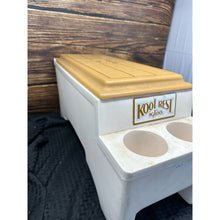 Load image into Gallery viewer, Vintage Kool Rest IGLOO “Large” Beige Color TRUCK Van RV Seat Ice Chest Cooler