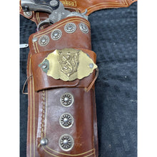 Load image into Gallery viewer, Vintage Hubley Wells Fargo Holster Set with  Vintage toys