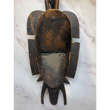 Load image into Gallery viewer, Vintage African Bird Adorned Statue Figurine Mask Primitive Tribal Art c1960-70&#39;s