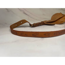 Load image into Gallery viewer, VTG Dagwood , Blondie 1940s Custom leather belt AA1