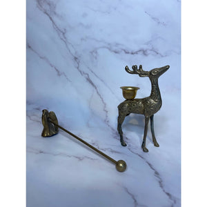 Brass Deer and Angel