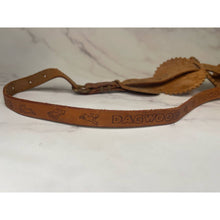 Load image into Gallery viewer, VTG Dagwood , Blondie 1940s Custom leather belt AA1