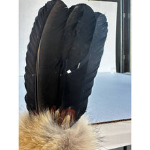 Load image into Gallery viewer, Vintage Handmade Native American Smudging Feather Fan