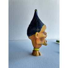 Load image into Gallery viewer, Gemmy Talking Shrunken Head Animated Halloween Prop Decor Purple Tested Works