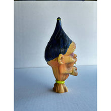 Load image into Gallery viewer, Gemmy Talking Shrunken Head Animated Halloween Prop Decor Purple Tested Works