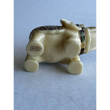 Load image into Gallery viewer, Vintage Alabaster White Elephant Figurine Hand Painted Made in India