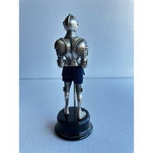 Load image into Gallery viewer, Vintage Medieval Suit of Armor With Sword Miniature Standing Figurine