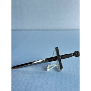Vintage Small Metal Model Sword Excaliber Figurine