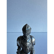 Load image into Gallery viewer, Vintage Medieval Suit of Armor With Sword Miniature Standing Figurine