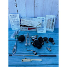 Load image into Gallery viewer, Lot of Vintage Medical Supplies &amp; Accessories Scalpels, Skin Staple Remover, Ect