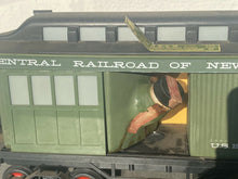 Load image into Gallery viewer, VINTAGE JIM BEAM CENTRAL RAILROAD OF NEW JERSEY BAGGAGE CAR DECANTER