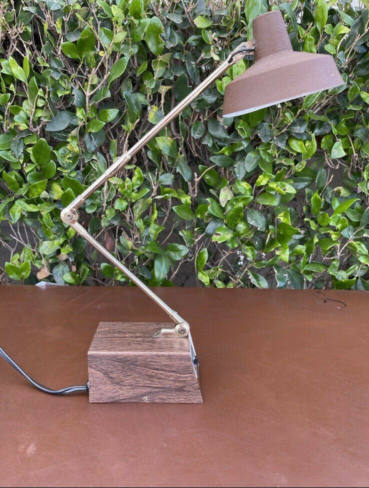 Vintage Tensor Mid Century Deak Lamp With Adjustable Folding Arm