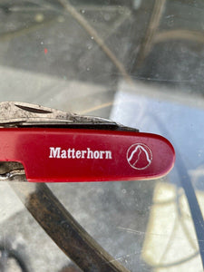 Vintage USA Imperial Camper Scout Matterhorn Swiss Army Knife Seven Tools
