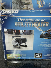 Load image into Gallery viewer, LASKO PORTABLE PRO CERAMIC UTILITY PIVOT SPACE HEATER FAN 5919 ,1500 Watts!!!