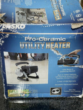 Load image into Gallery viewer, LASKO PORTABLE PRO CERAMIC UTILITY PIVOT SPACE HEATER FAN 5919 ,1500 Watts!!!