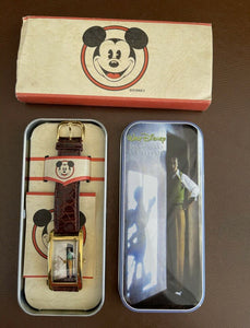 Mickey Mouse & Walt Disney Shadow Fossil Limited Edition NIB Watch Of 5000