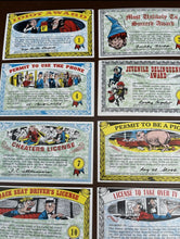 Load image into Gallery viewer, Vintage 1964 Topps Nutty Award Postcards - Lot of 21 Funny, Humor, Joke