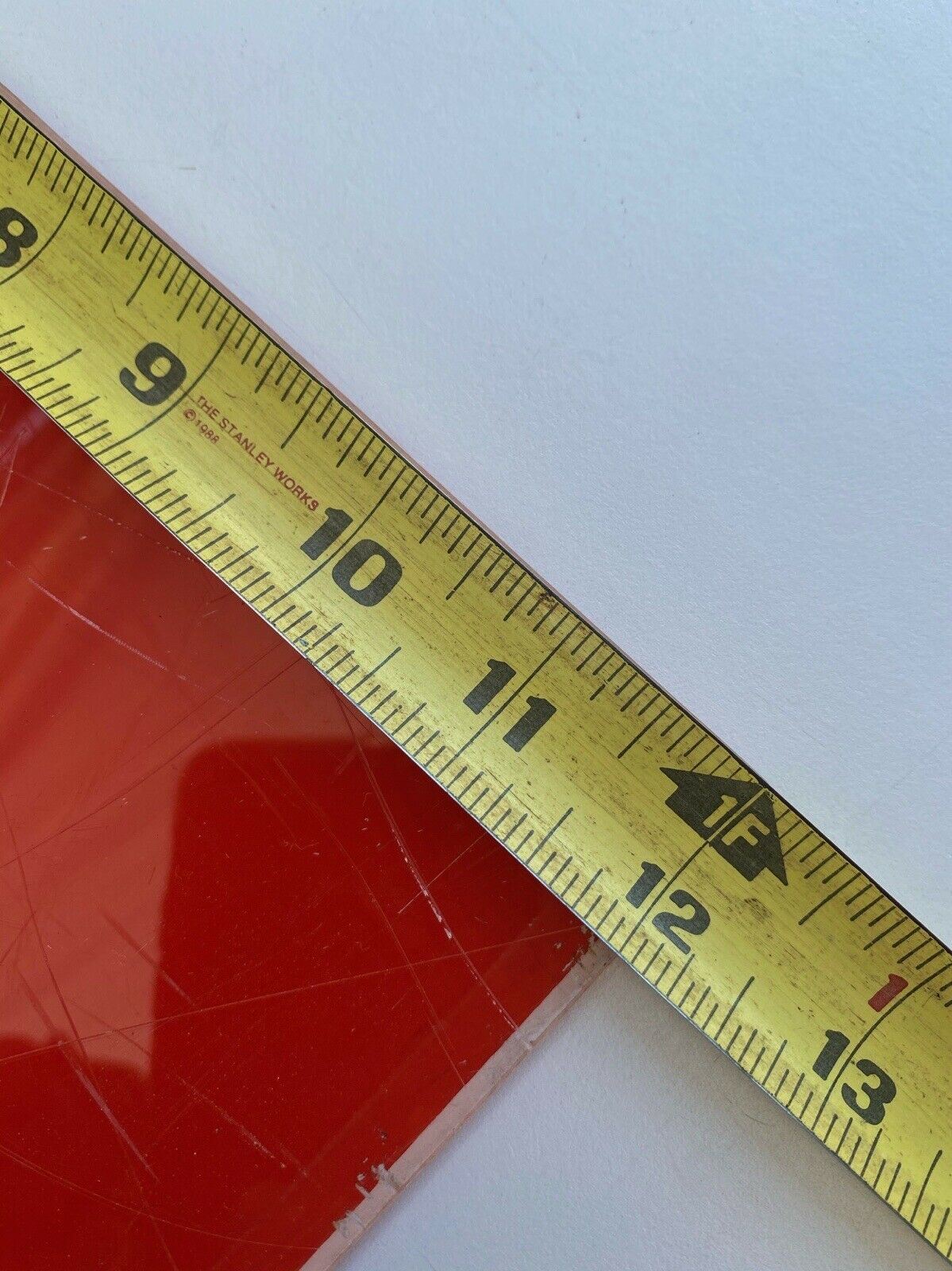 Dr Pepper SHAPE TAPE By General Electric 60 Inch Measuring Tape Paper RETRO