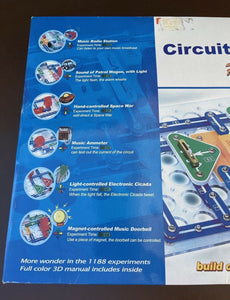 Circle Puzzle Snap Circuit Type Plug & Play - 75 Components