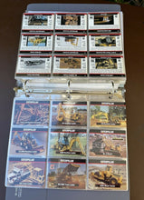 Load image into Gallery viewer, Lot Of Caterpillar Collectible Cards, Post Cards, Etc In Binder W/Dividers B17