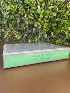 Lot Of Caterpillar Collectible Cards, Post Cards, Etc In Binder W/Dividers B17