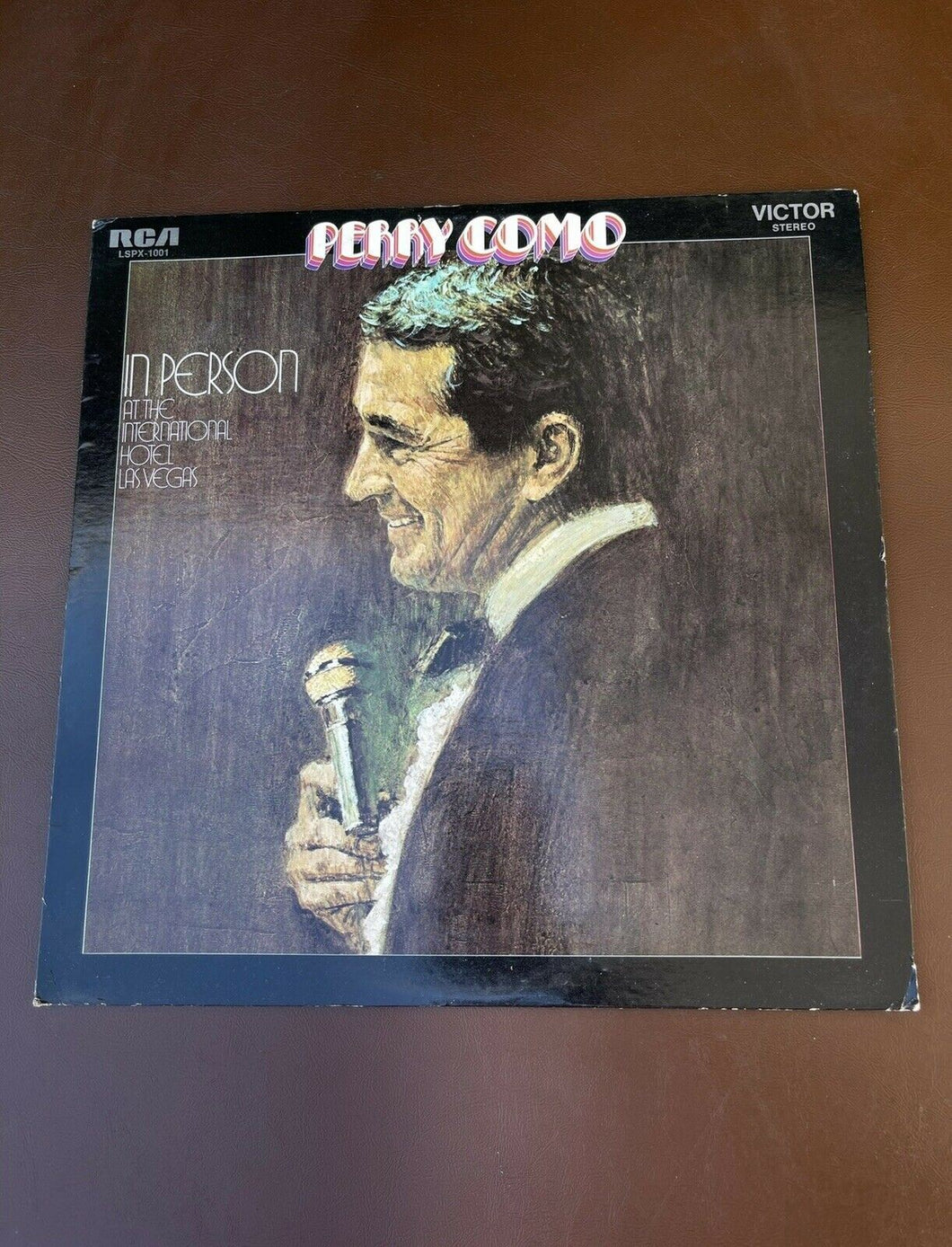 Vintage PERRY COMO In Person LP 1970 RCA LSPX-1001 Vinyl Record (PT)