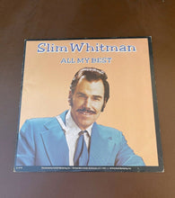 Load image into Gallery viewer, Vintage 1979 “Slim Whitman ALL MY BEST” LP Record Vinyl Album Retro B17