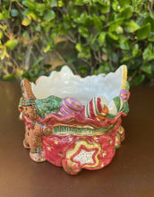 Load image into Gallery viewer, Fitz &amp; Floyd Essentials Christmas Candy Dish / Christmas Decor B21