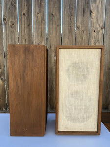 Vintage Rare Pair of KLH Model Twenty 20 Loud Speaker System Untested