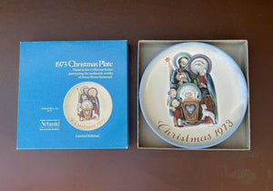 Schmid Bros The Nativity Christmas Plate 1973 by Sister Berta Hummel Limited Ed