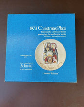 Load image into Gallery viewer, Schmid Bros The Nativity Christmas Plate 1973 by Sister Berta Hummel Limited Ed
