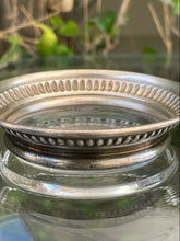 Load image into Gallery viewer, Vintage Elegant Imperial Glass Candlewick Crystal Dish Bowl Sterling Base B22