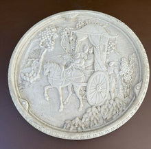 Load image into Gallery viewer, Vintage Chinese Carriage Medallion Table Top Piece possible Horse Resin Bone B26