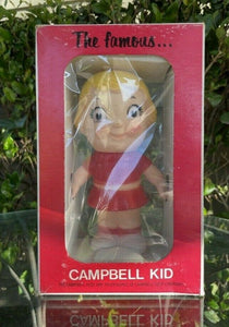 Set Of 2 Campbell's Soup Boy And Girl ‘70's Vintage Vinyl Dolls Toy In Box - B27