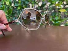 Load image into Gallery viewer, Vintage Christian Dior 2499 66 08 Silver Oval Sunglasses Glasses B26