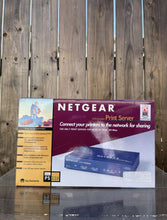 Load image into Gallery viewer, Boxed Netgear Print Server Model PS110 10/100 MPS - B30