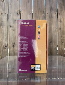 Boxed Netgear Print Server Model PS110 10/100 MPS - B30