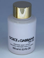Load image into Gallery viewer, DOLCE &amp; GABBANA &quot; the One &quot;  Perfumed Body Lotion 100ml / 3.3 oz  New In Box B36