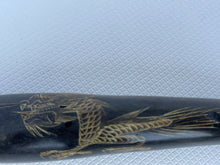 Load image into Gallery viewer, Hand Carved Horn with DRAGON Carving B40