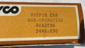 Vintage Tyco Mantua HO Scale - READING Coal Hopper Car