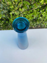 Load image into Gallery viewer, Vintage Mid Century Modern 20in Tall Green Blue Vase / Decanter