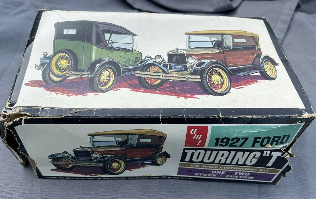 AMT ERTL 1927 Ford Model T Model Kit 1:25 Scale #2520-170 Brand New Touring “T”