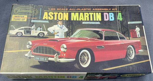 Revell Monogram ASTON MARTIN DB 4 Kit 1/25 Scale Plastic Model Car 562