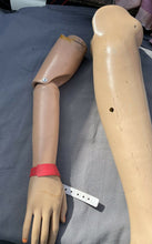 Load image into Gallery viewer, Vintage Prosthetic Leg with Feet &quot;Kingsley Strider&quot; 8 With Bonus Arm!!