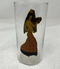 Load image into Gallery viewer, 1940s Risque Pin-up Girl Drinking Glass B46