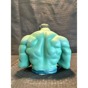 The Incredible Hulk Coin Bank 7” Raging Fists Marvel Comics Avengers 2010 Green
